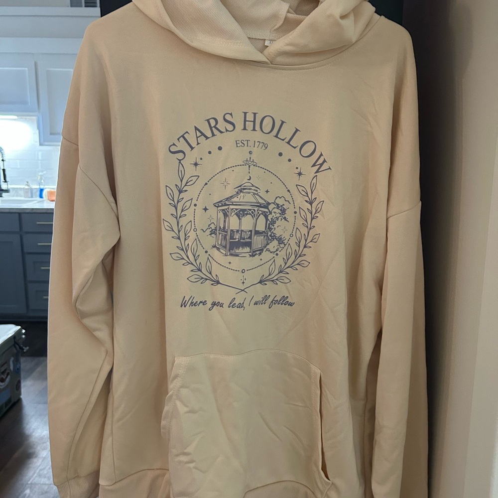 Stars Hollow Beige Hoodie